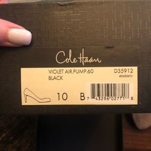 COLE HAAN VIOLET AIR PUMPS